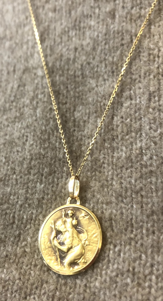 Saint Christopher Medal-photo-3