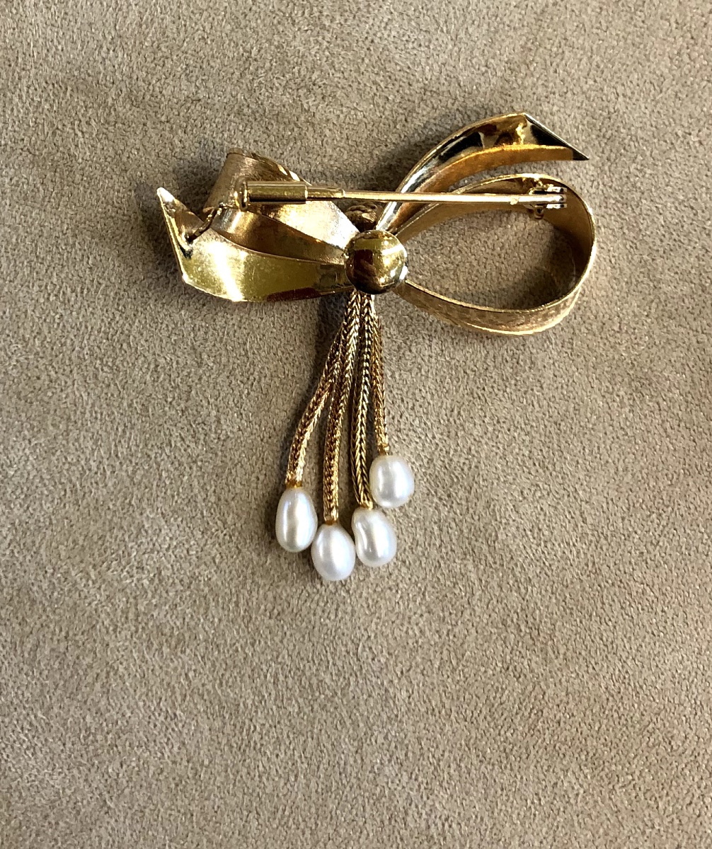 Pearl Knot Brooch-photo-2