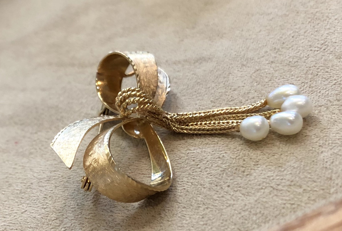 Pearl Knot Brooch-photo-3