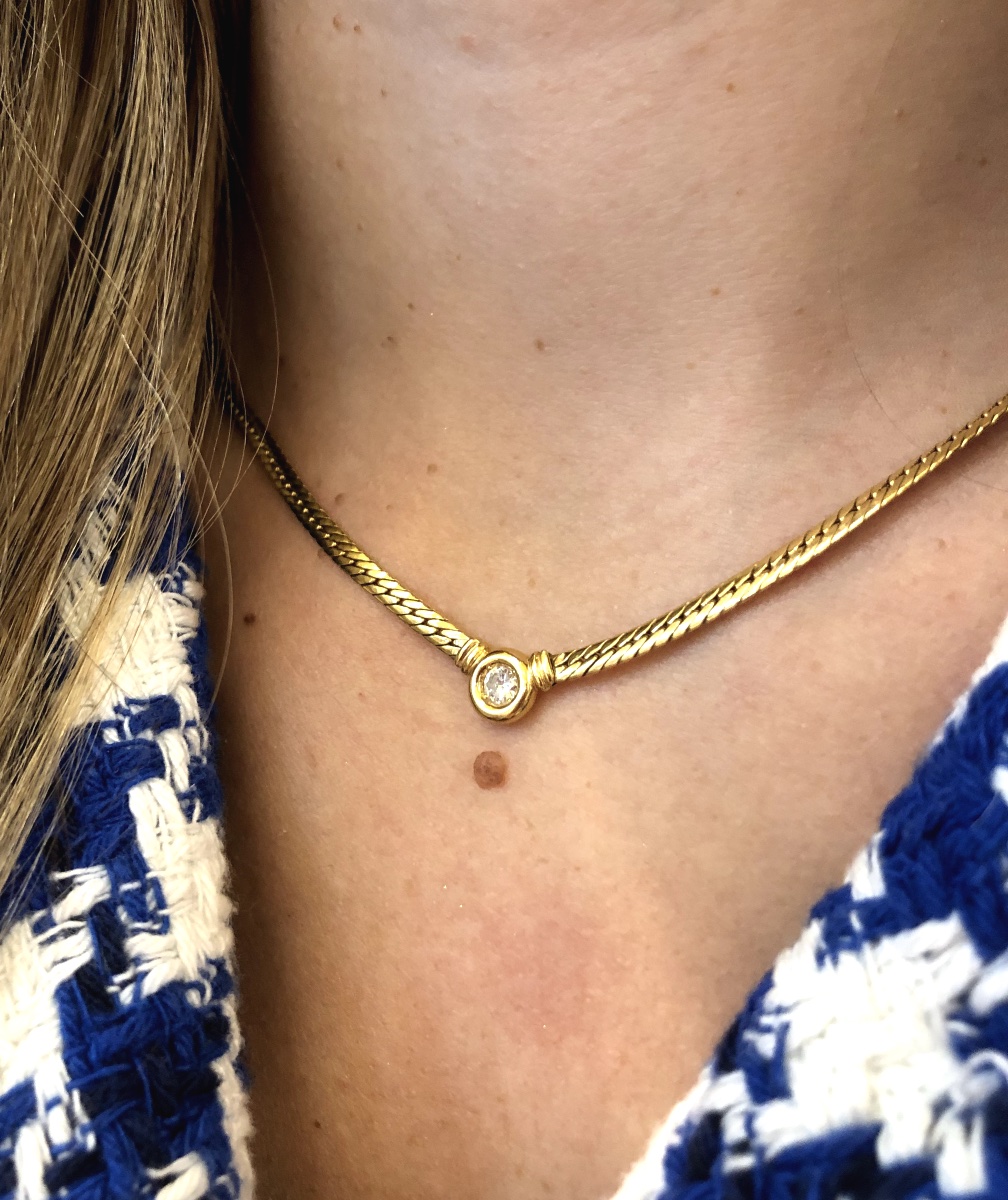 Necklace With Diamond-photo-3