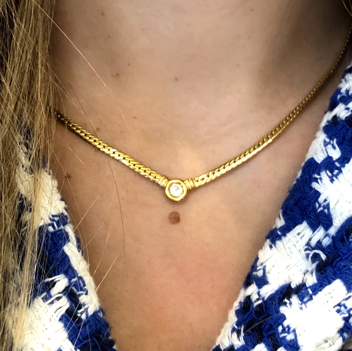 Necklace With Diamond