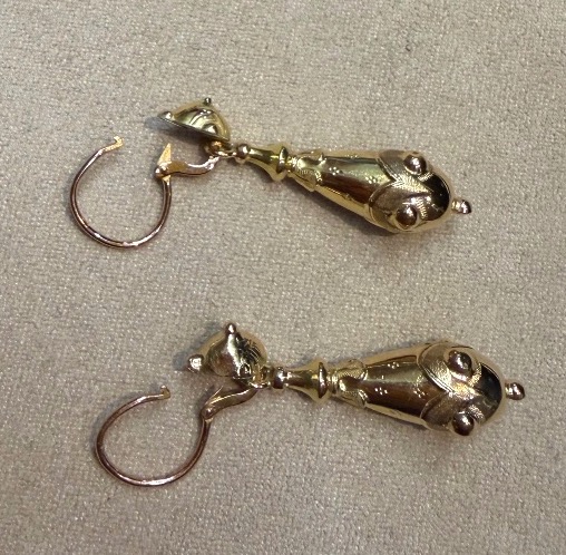 Boucles d'oreille pendantes Naopelon III-photo-4
