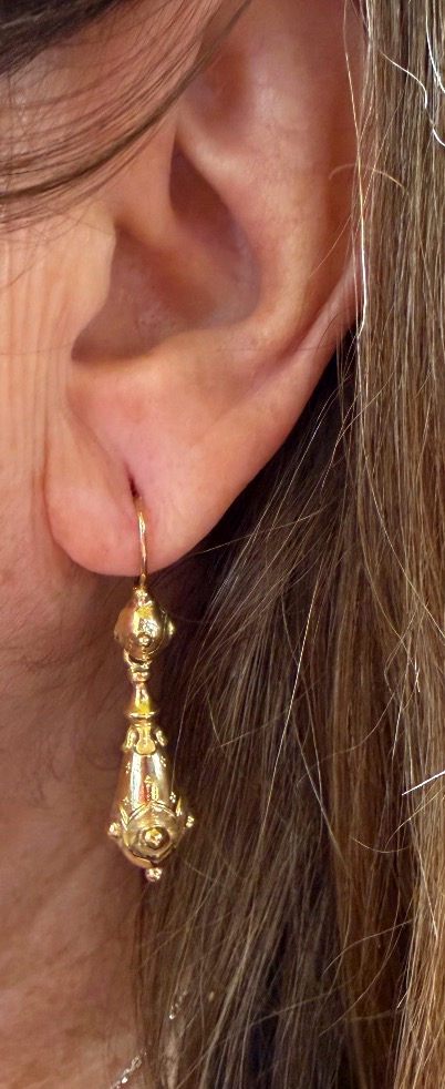 Boucles d'oreille pendantes Naopelon III