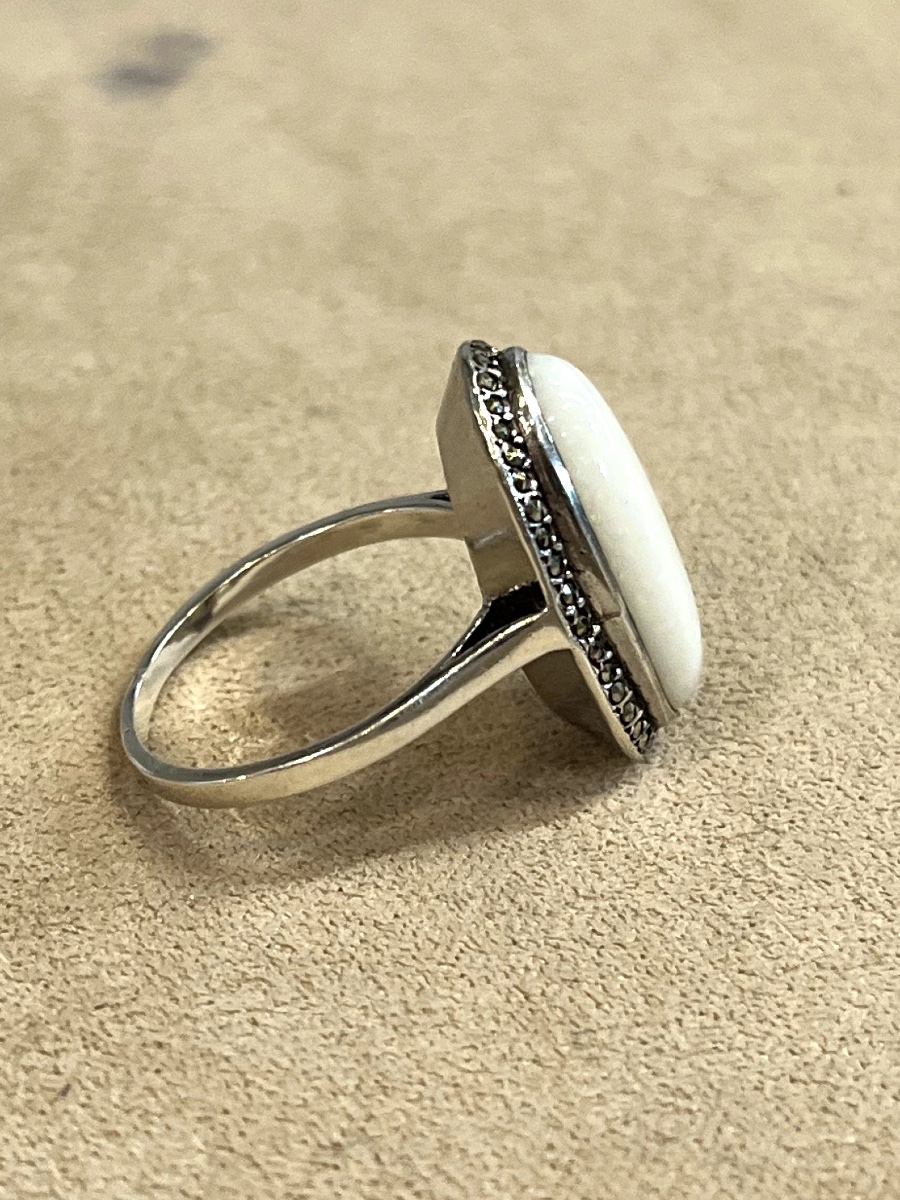 Cabochon Opal Ring -photo-4