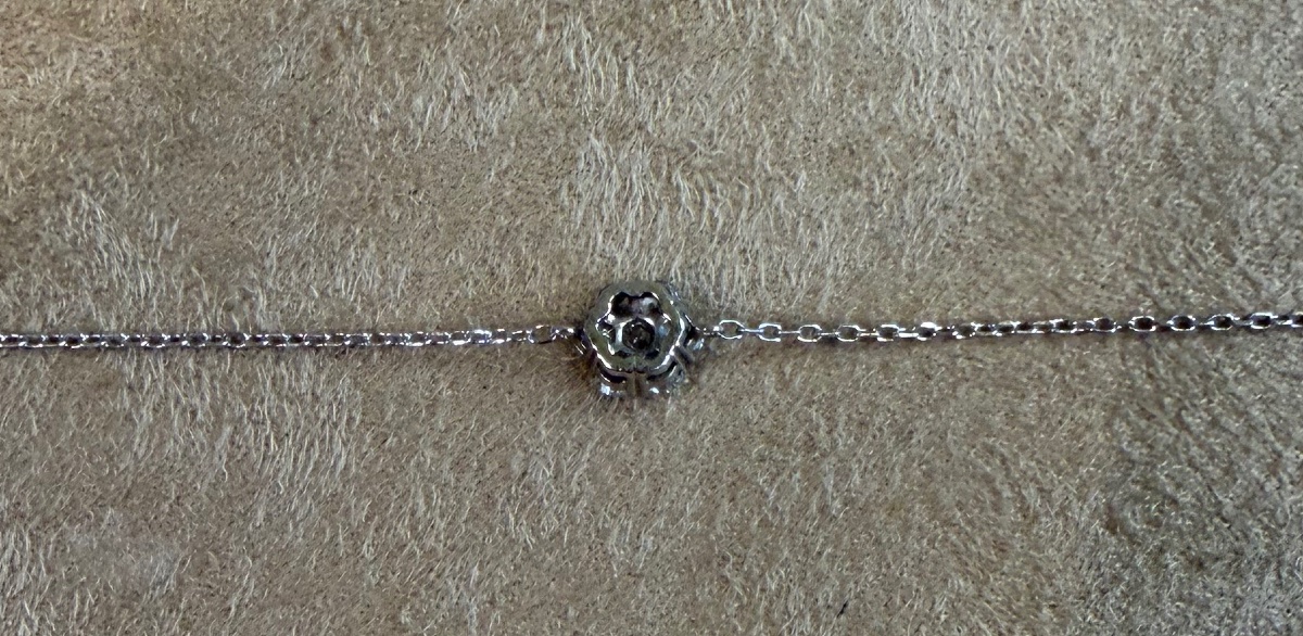 Diamond Flower Bracelet-photo-2