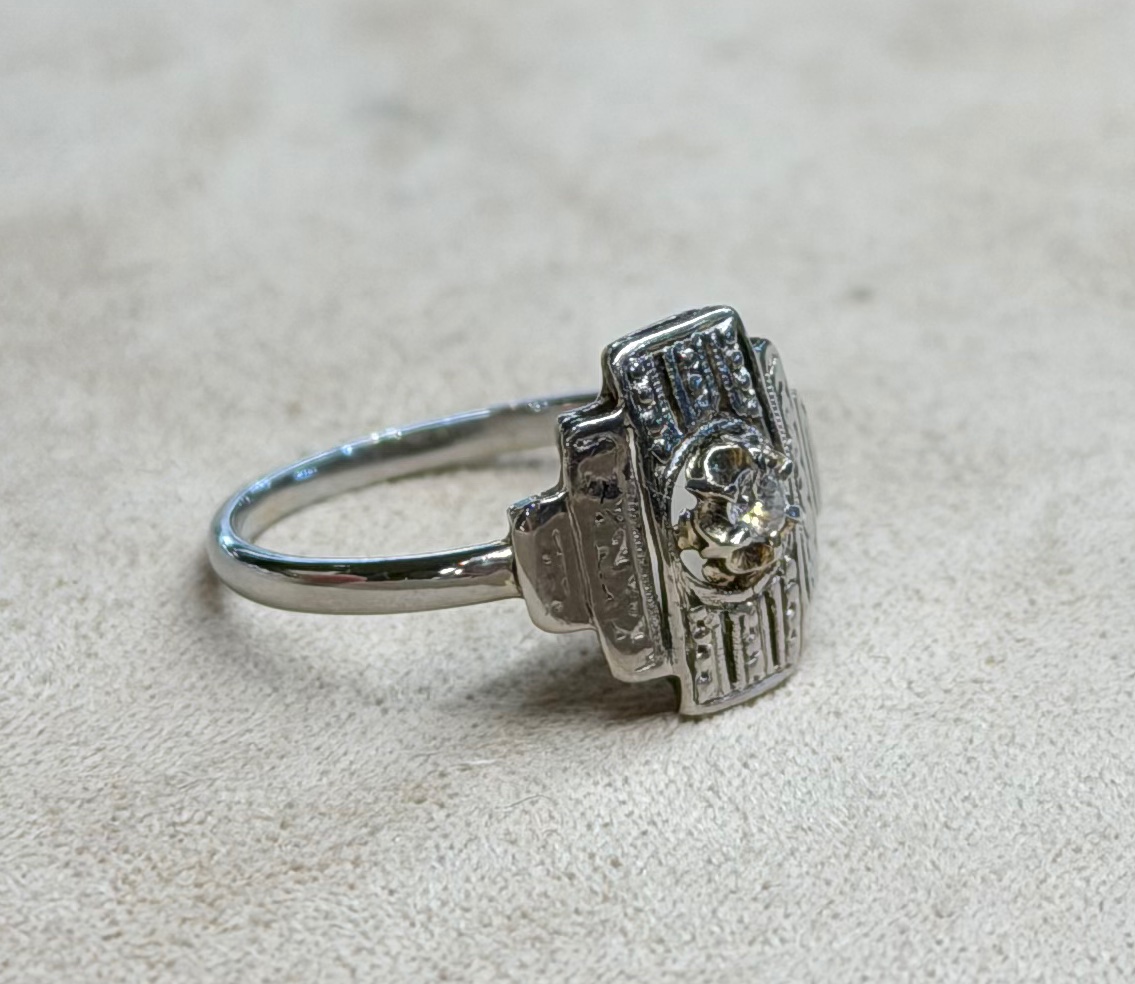 1925 Diamond Ring-photo-5