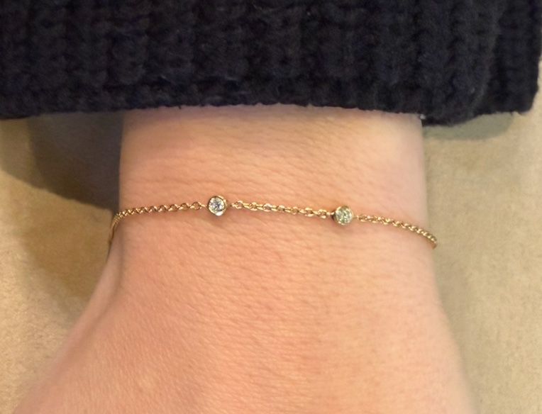 Bracelet avec diamants