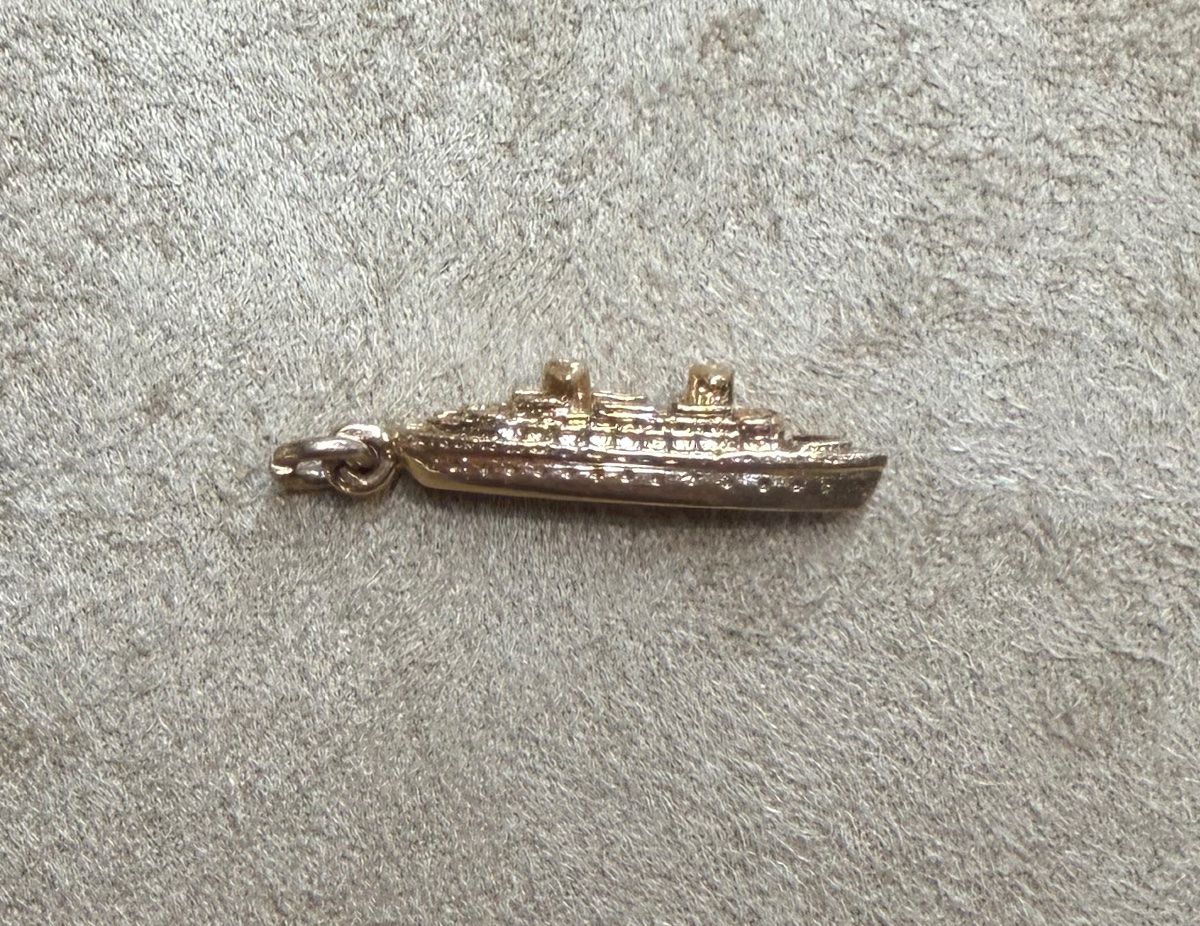 Pendentif Bateau " le France"-photo-1