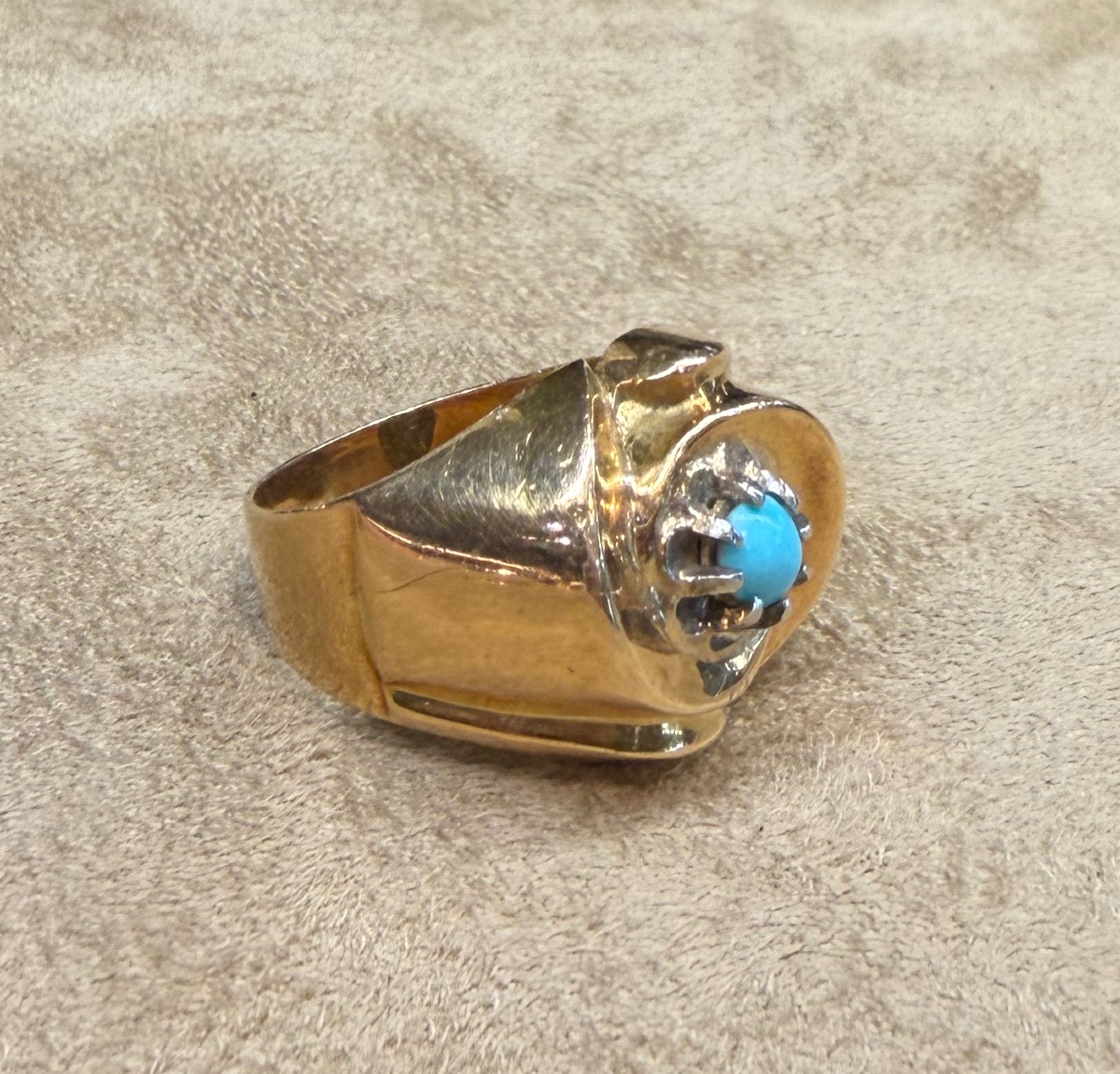 Turquoise Tank Ring-photo-5