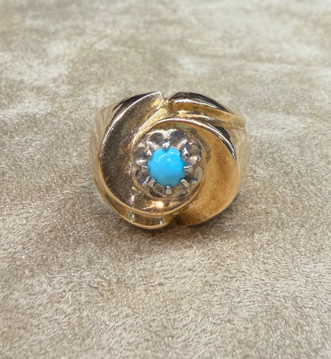 Turquoise Tank Ring-photo-6