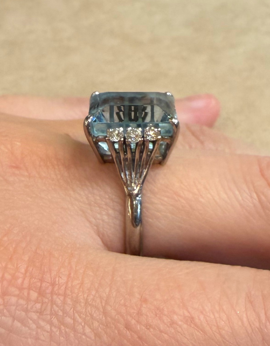 Aquamarine Ring-photo-2