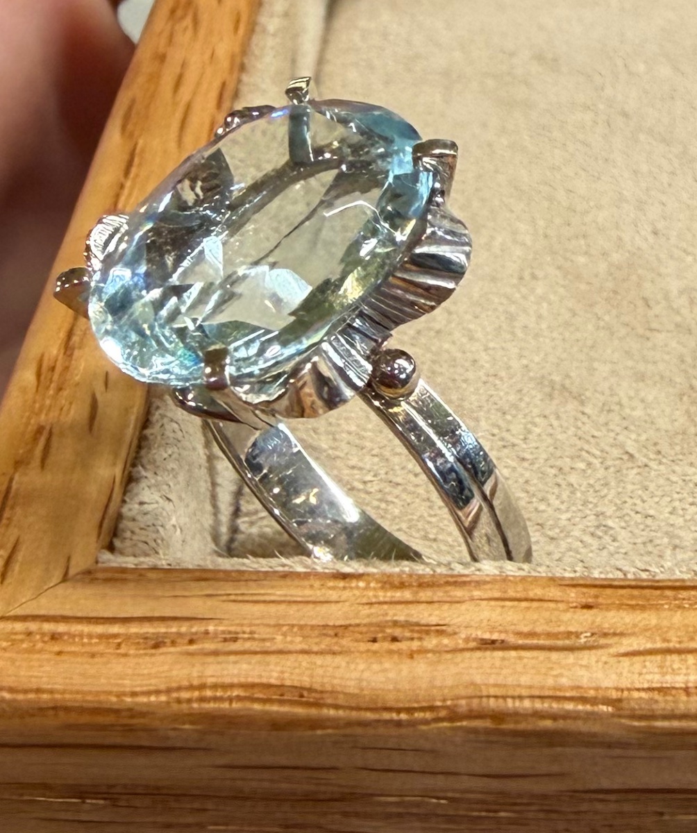 Aquamarine Ring-photo-4