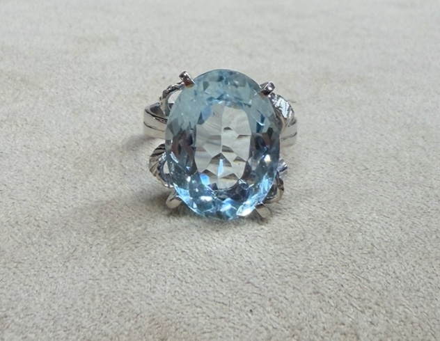 Aquamarine Ring