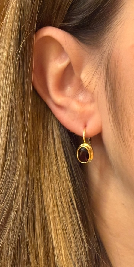 Garnet Earrings