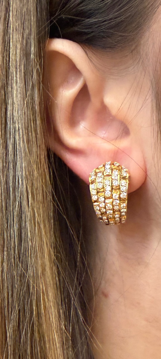 Boucles d'oreille diamants-photo-3