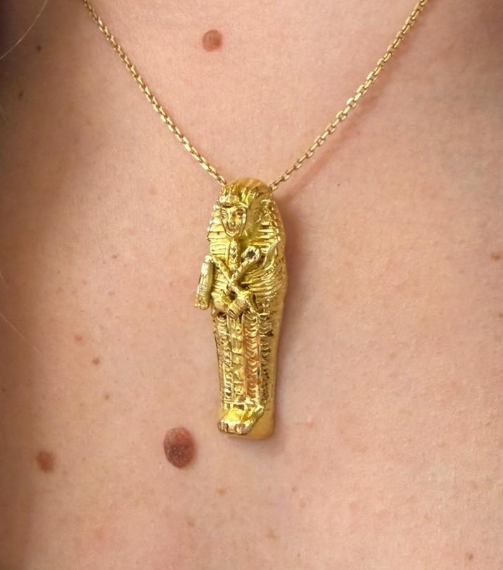 Egyptian Sarcophagus Pendant