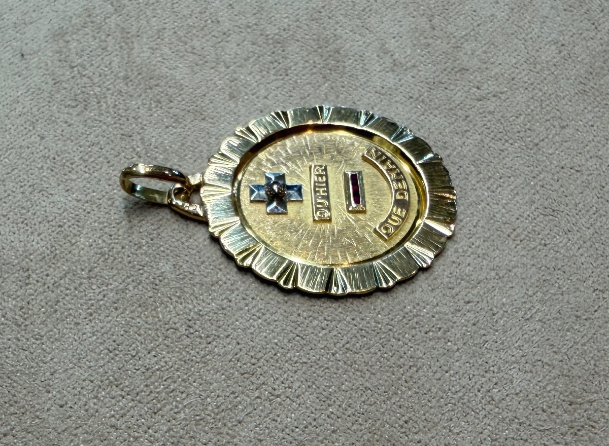 Love Medal "more Than Yesterday - Less Than Tomorrow"-photo-3