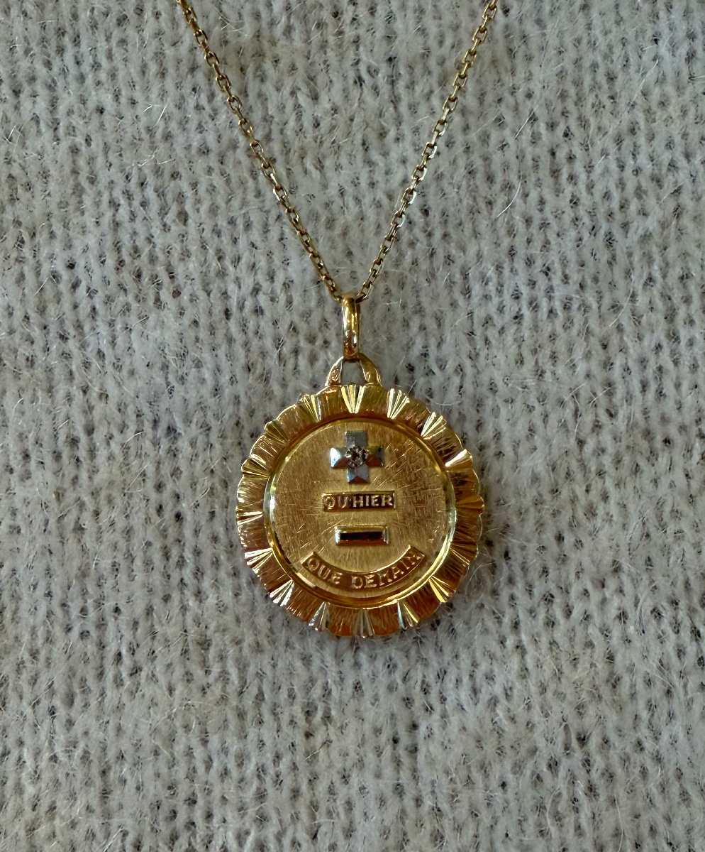 Love Medal "more Than Yesterday - Less Than Tomorrow"-photo-5