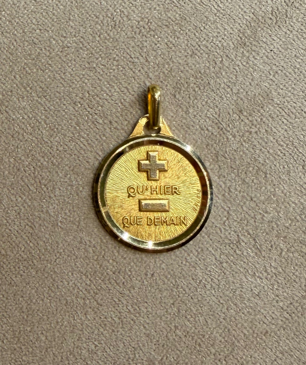 Love Medal "more Than Yesterday - Less Than Tomorrow"-photo-2