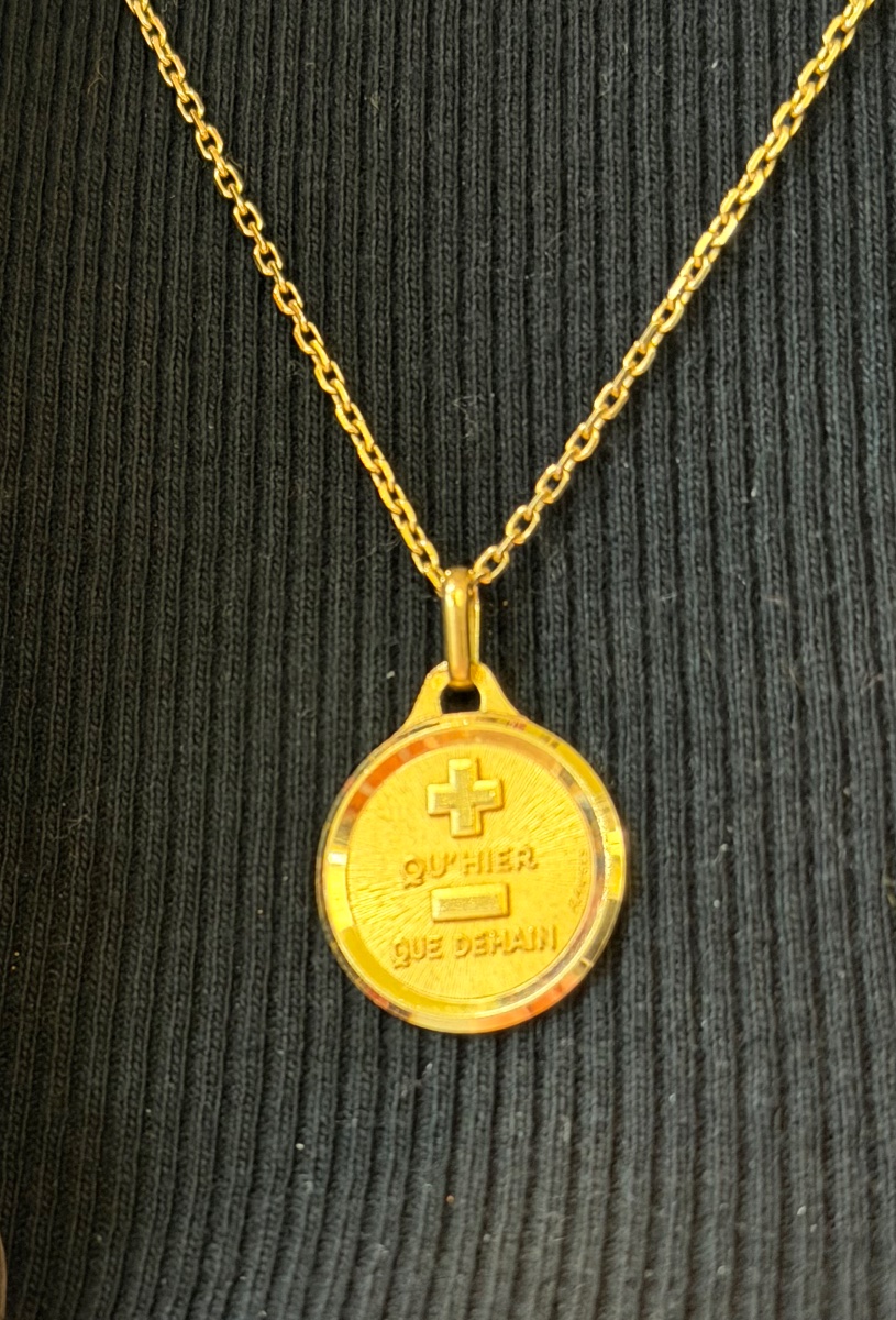 Love Medal "more Than Yesterday - Less Than Tomorrow"-photo-5