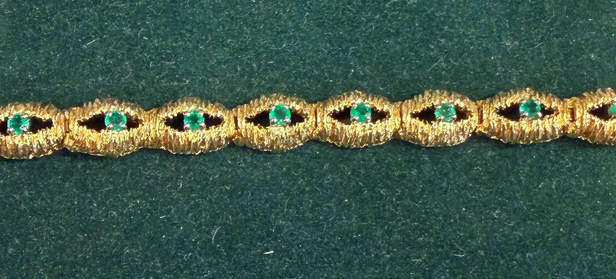 Bracelet emeraudes-photo-2