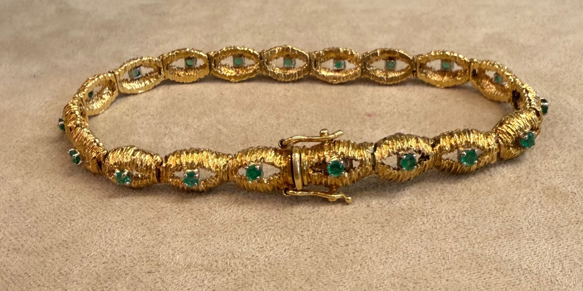 Bracelet emeraudes-photo-3