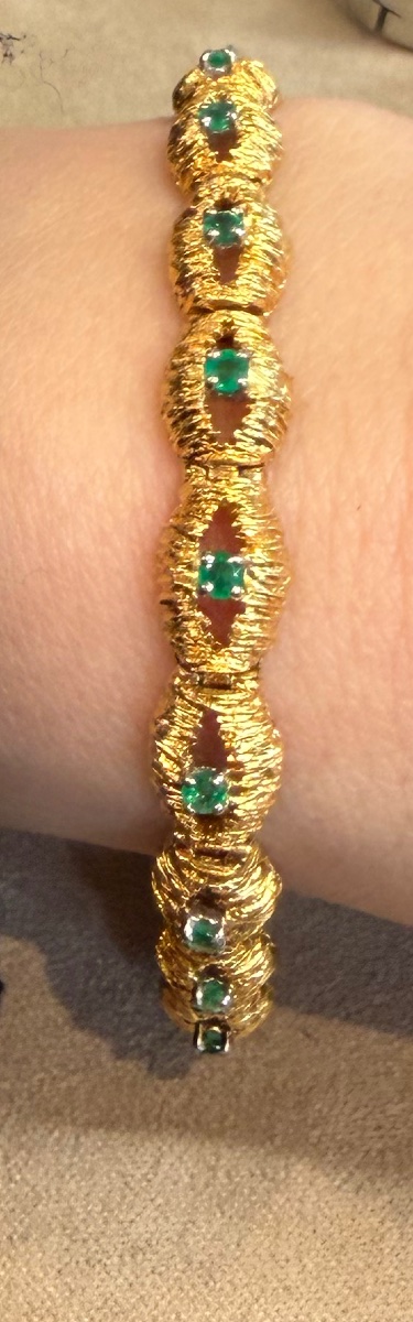 Bracelet emeraudes-photo-5