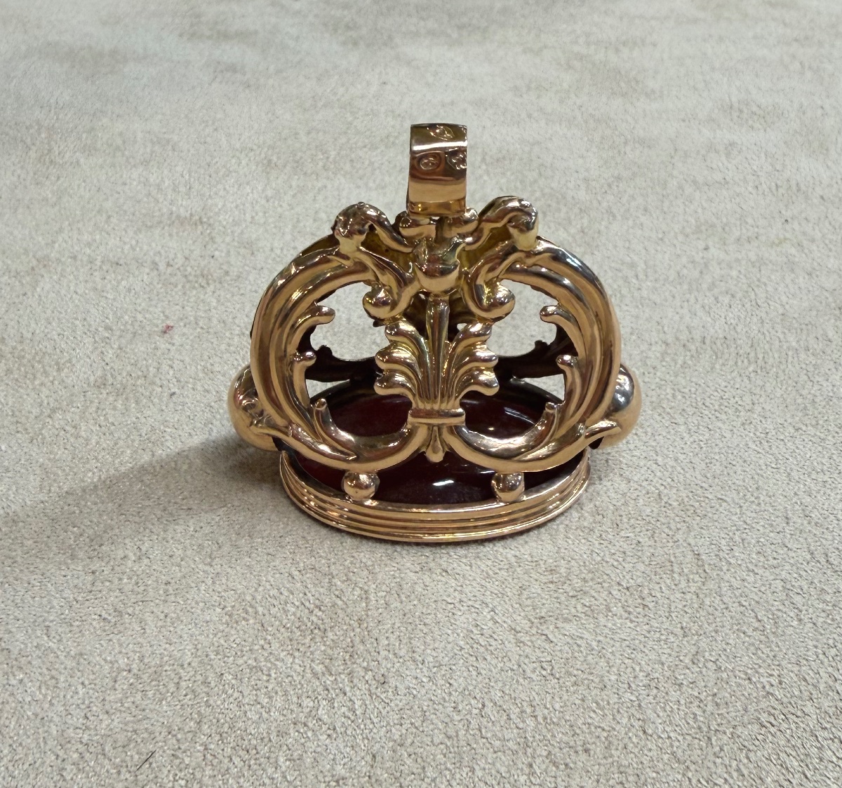 Carnelian Bucket Pendant-photo-2