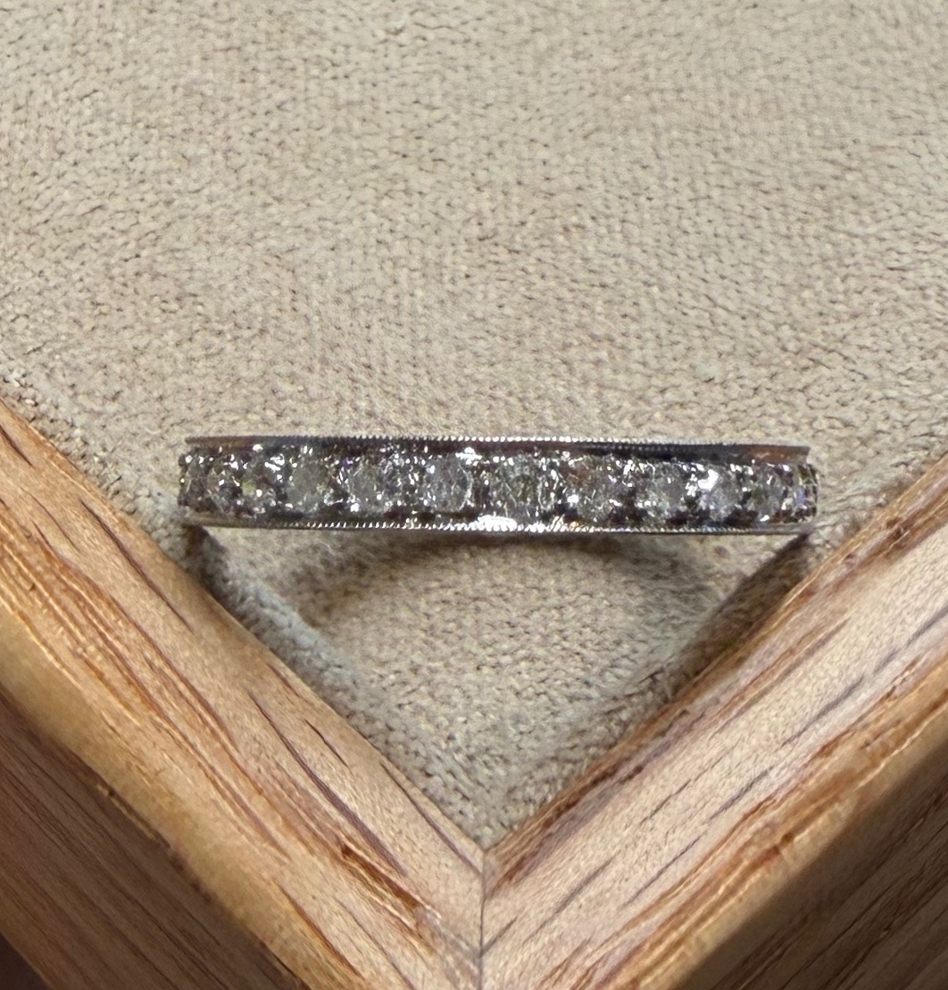 Diamond Wedding Band-photo-4