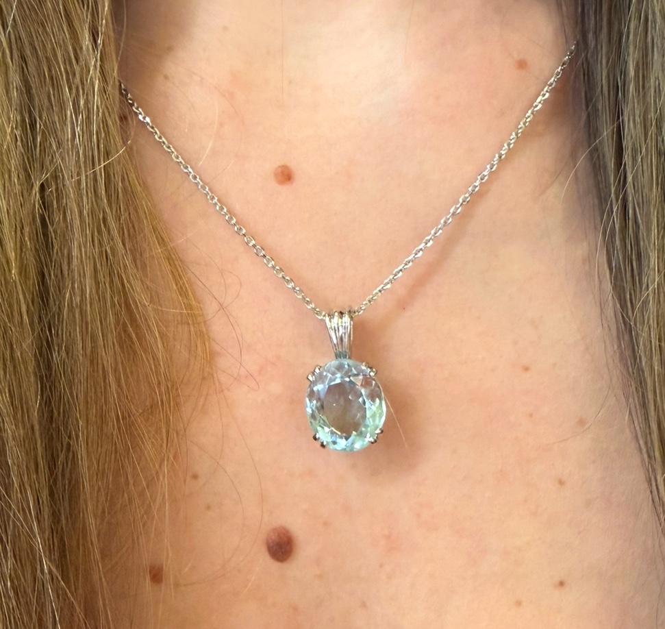 Aquamarine Pendant