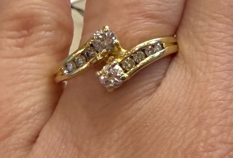 Diamond Toi Et Moi Ring-photo-1