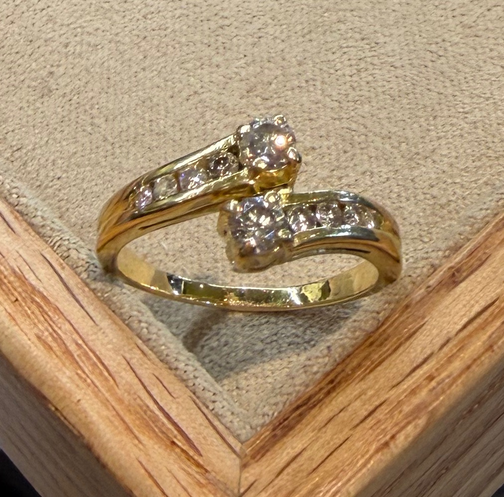 Diamond Toi Et Moi Ring-photo-3