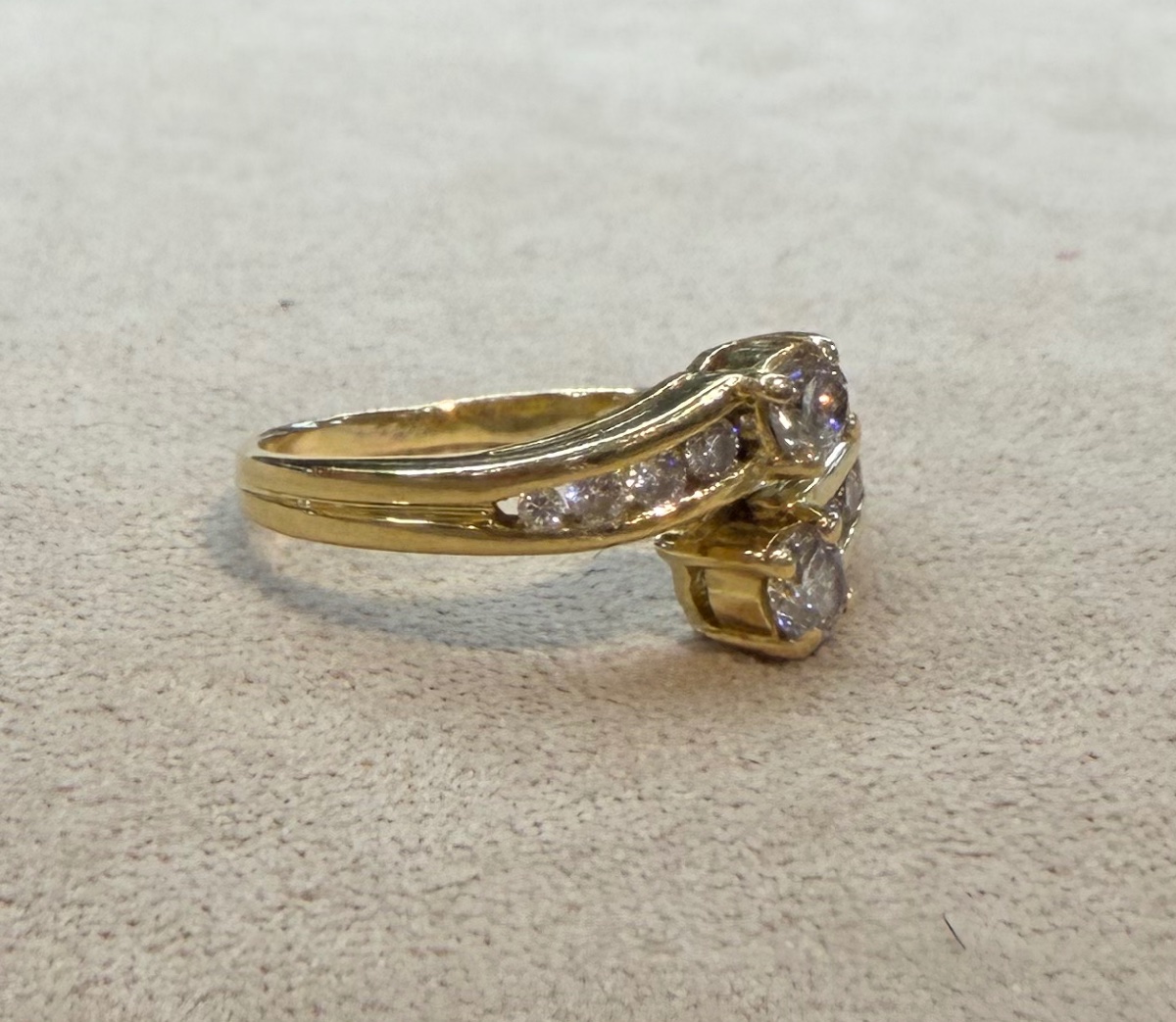 Diamond Toi Et Moi Ring-photo-6