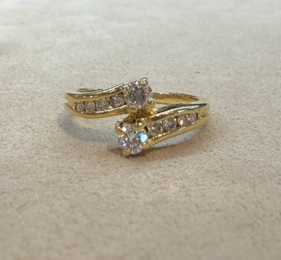 Diamond Toi Et Moi Ring