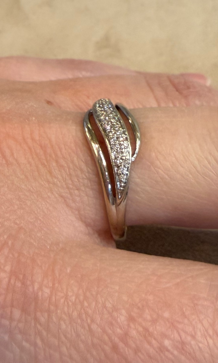 Bague vague diamants-photo-1