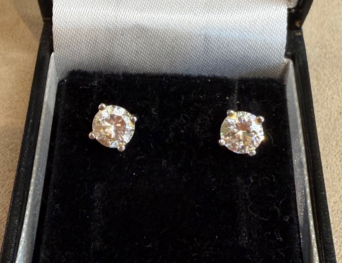 Boucles d'oreille zircons-photo-1