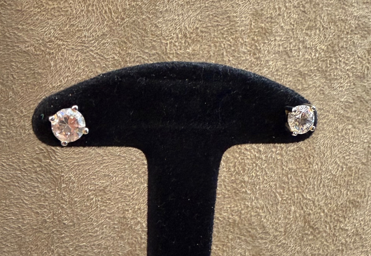 Boucles d'oreille zircons-photo-7