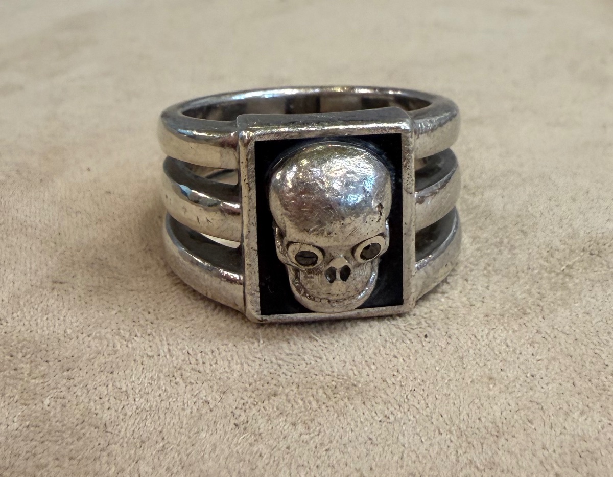 Bague Tete de mort Mauboussin-photo-3