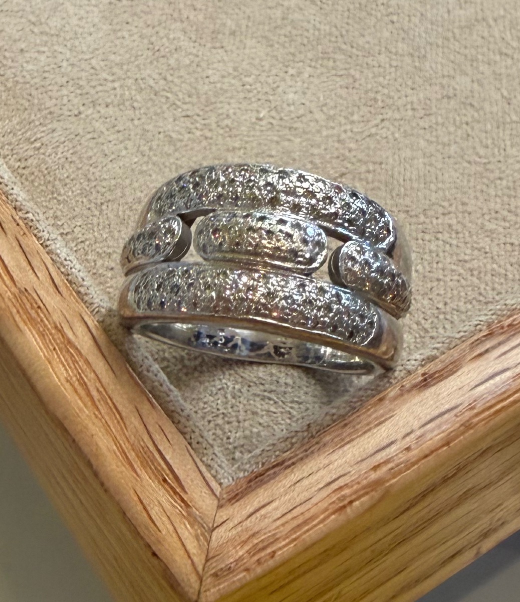 Diamond Bandeau Ring-photo-1