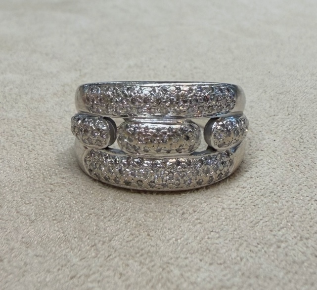 Diamond Bandeau Ring