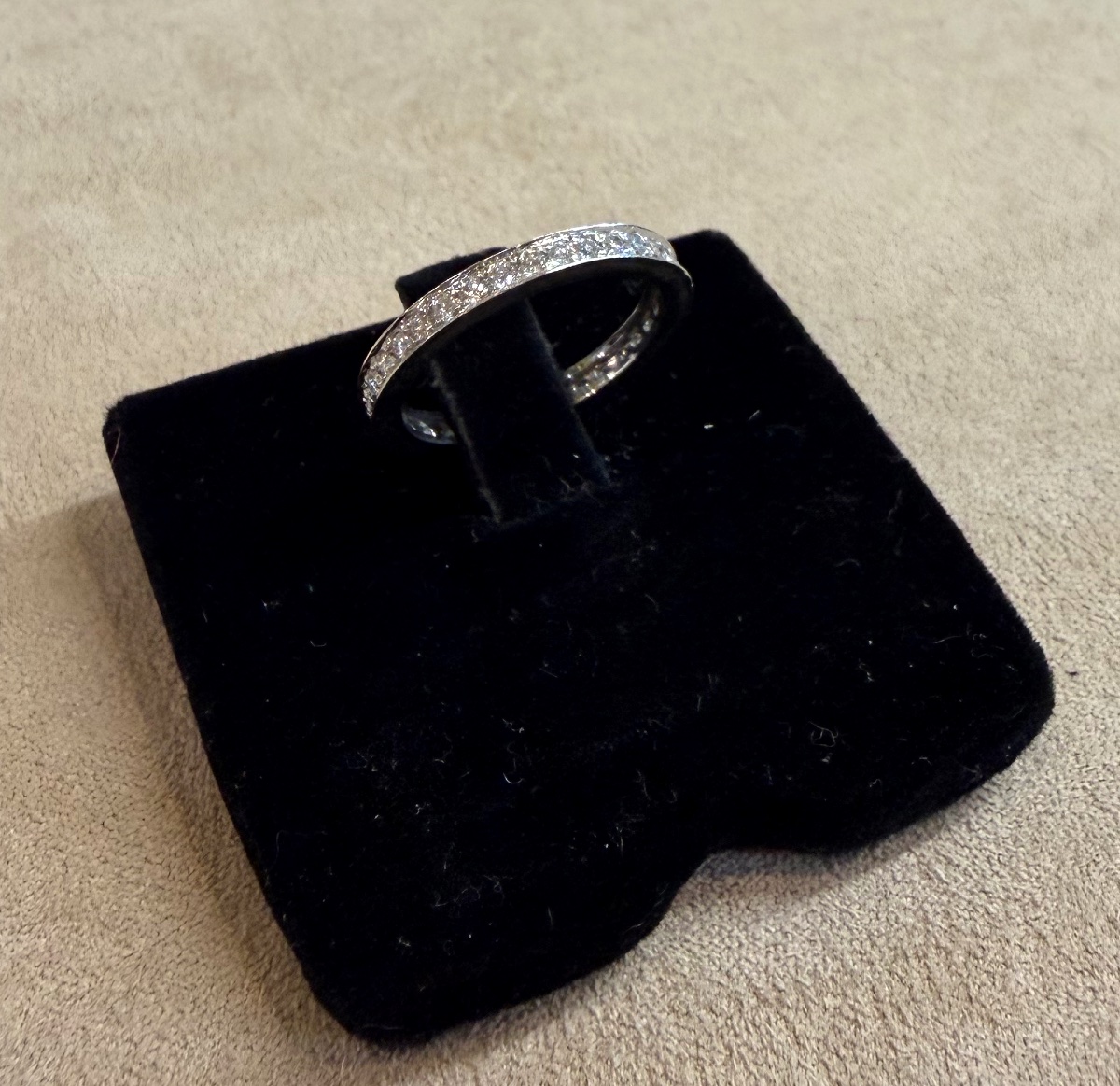 Diamond Wedding Band-photo-2