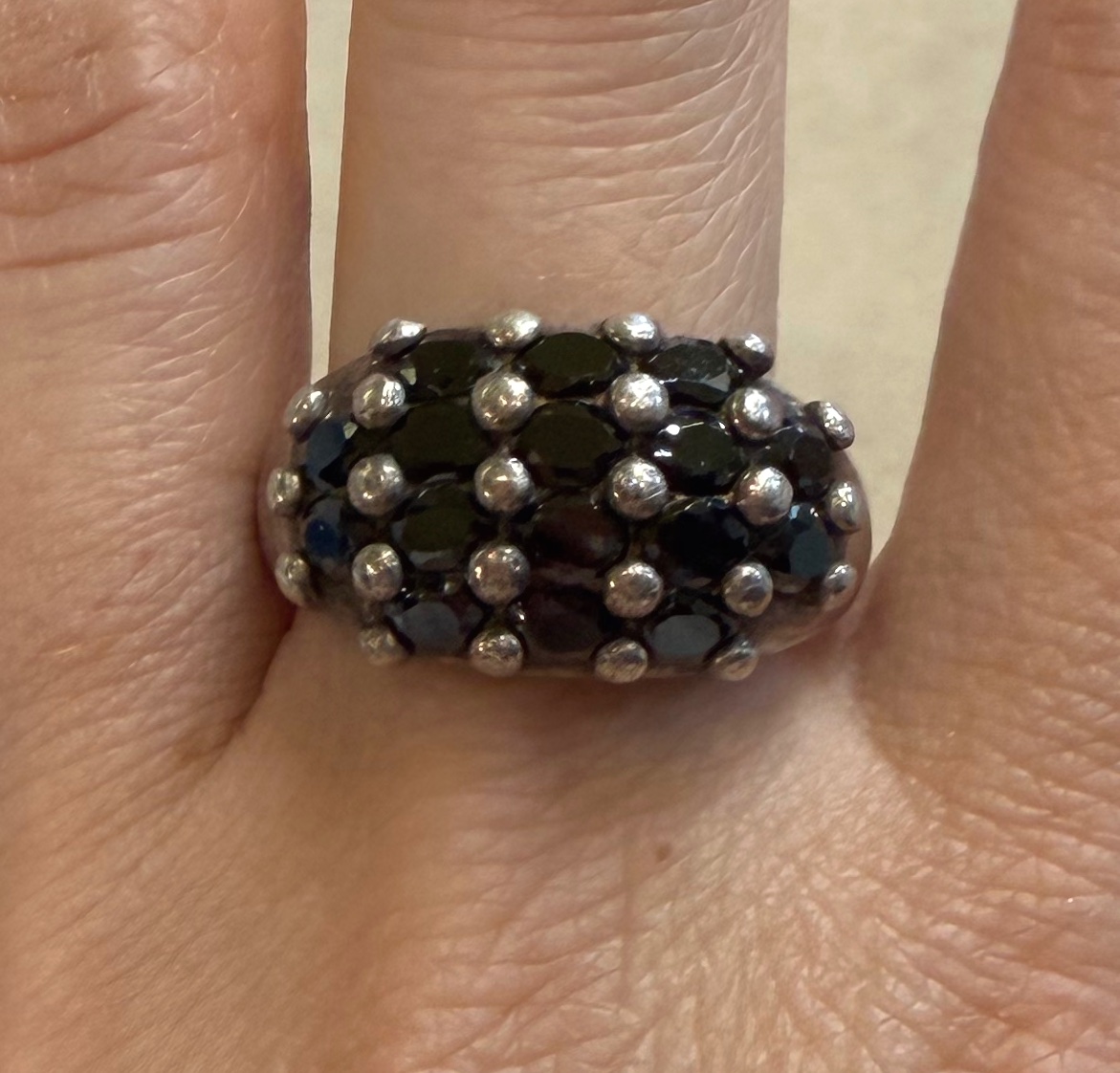 Bague grenats-photo-2