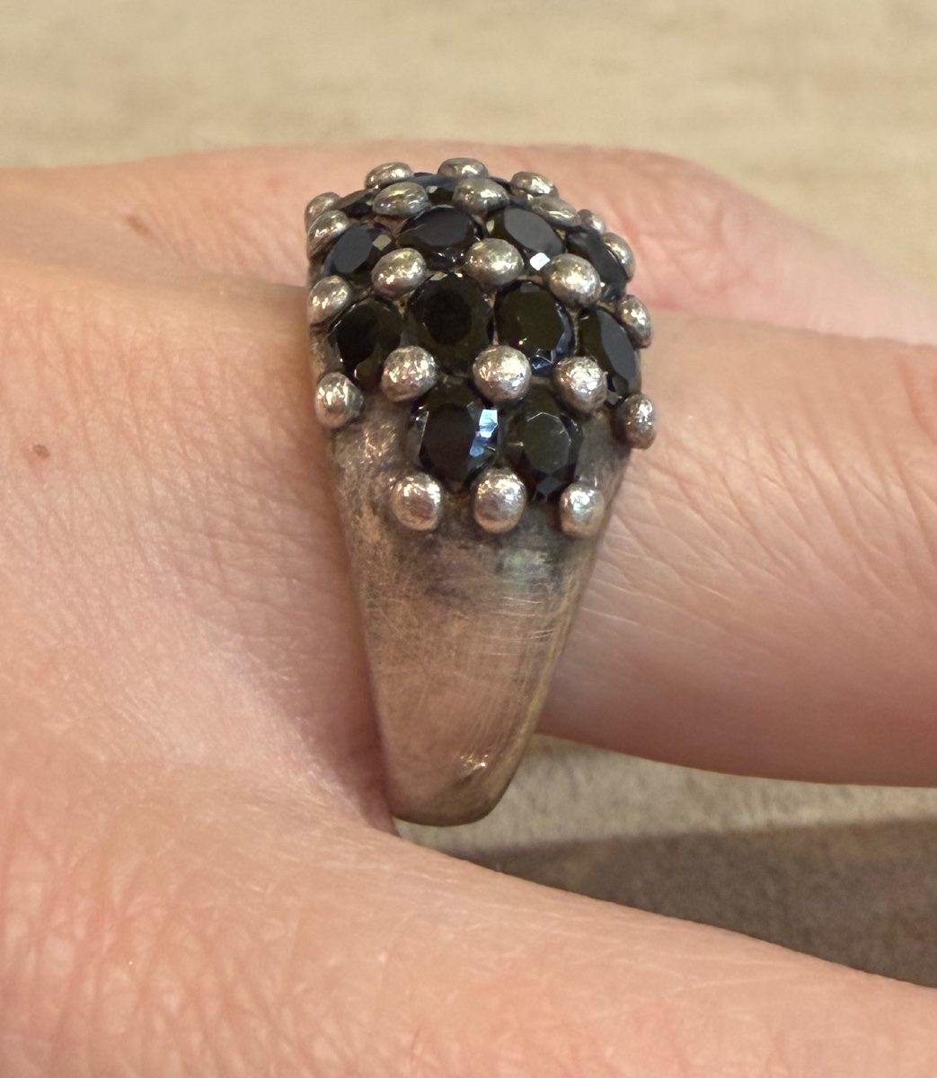 Bague grenats-photo-3