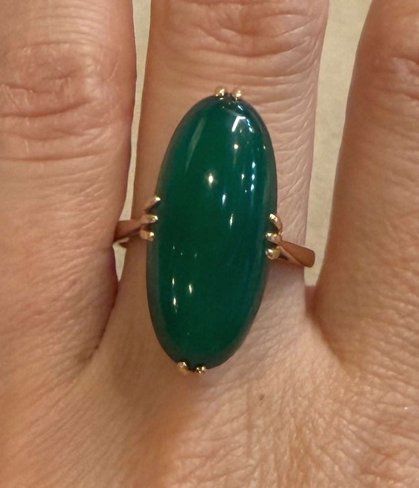 Bague Chrysoprase-photo-7