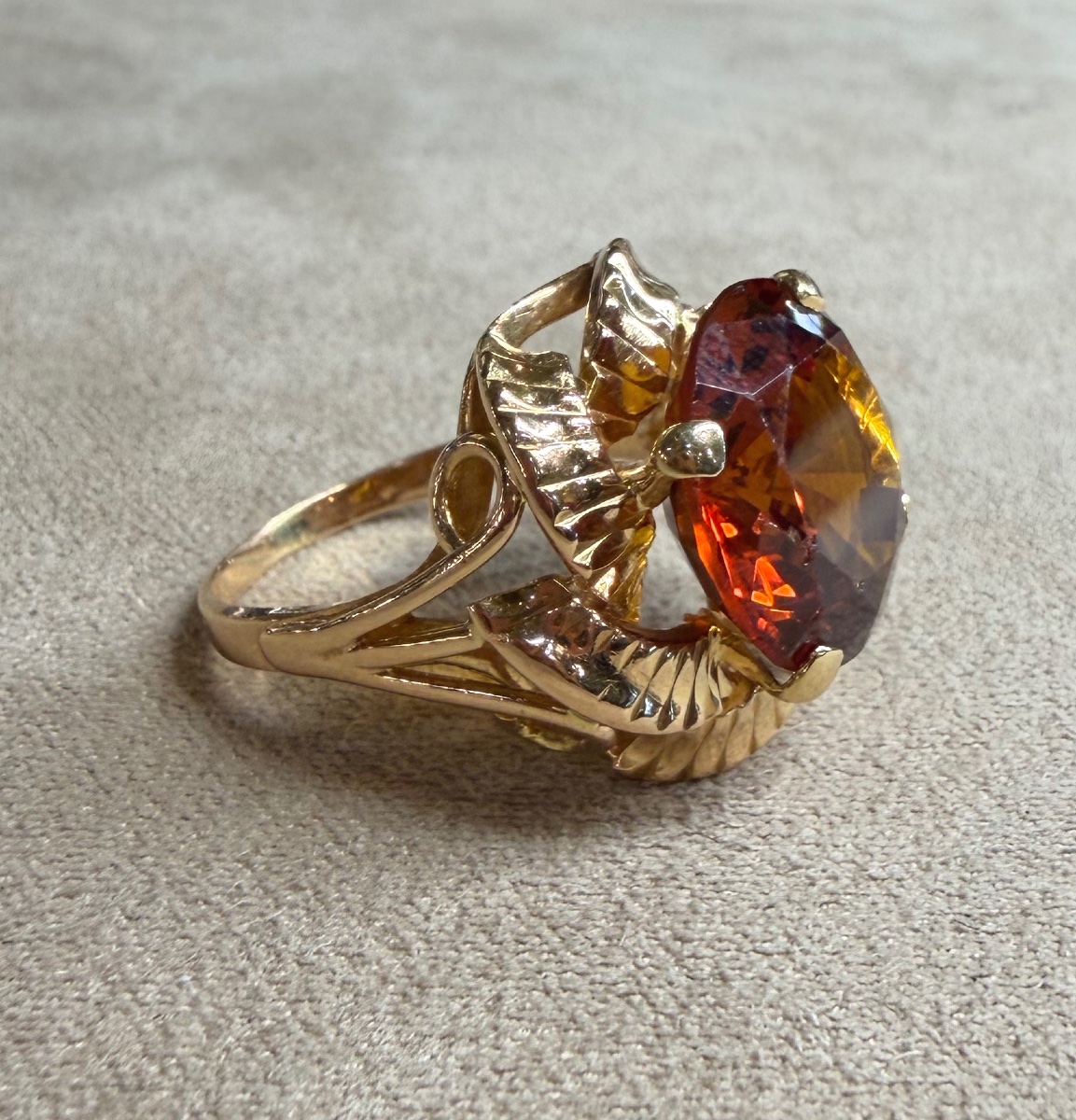 Bague citrine -photo-4