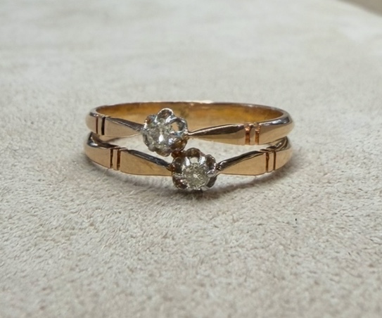 Bague toi et moi diamants