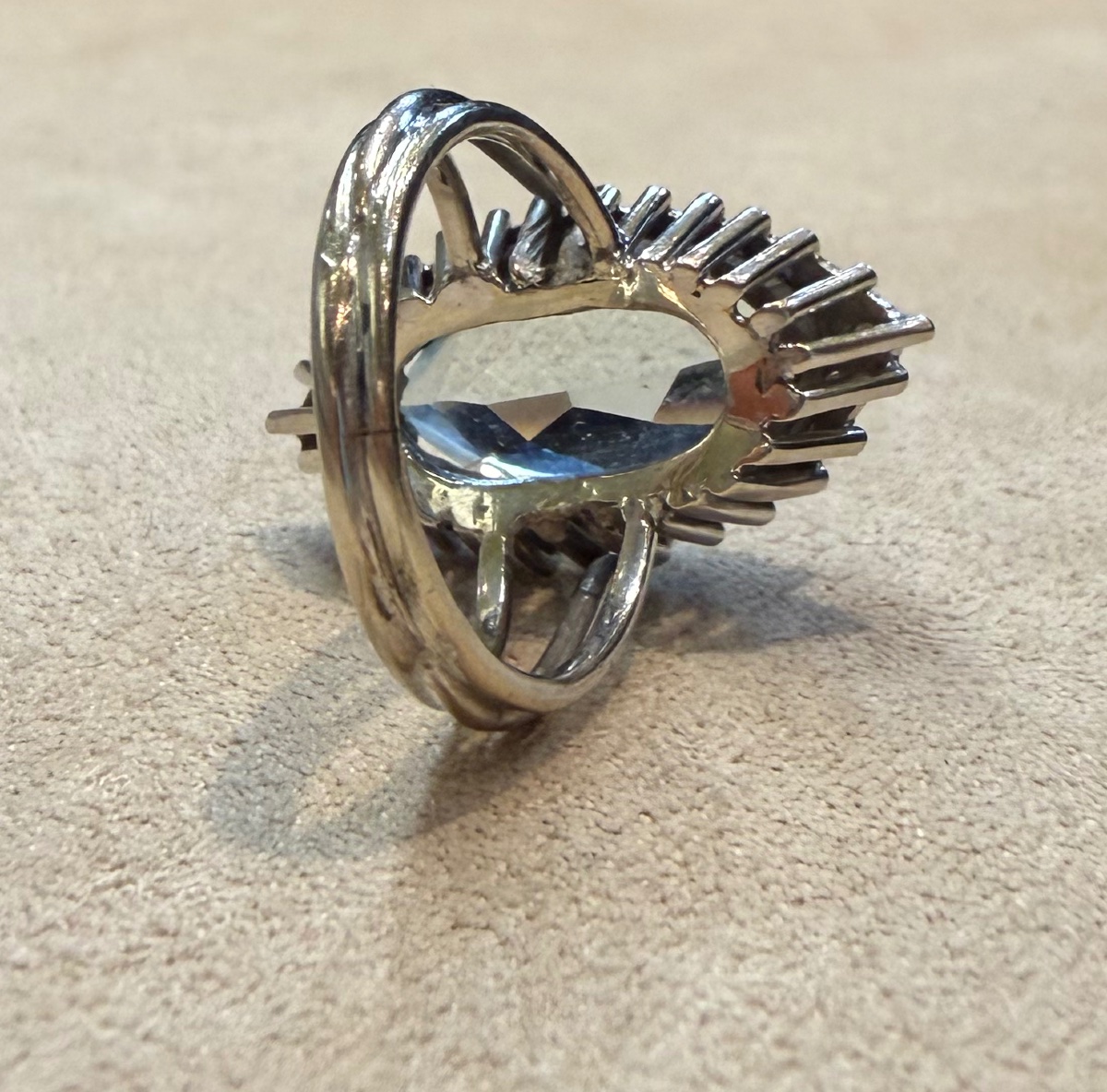 Aquamarine Marquise Ring-photo-5