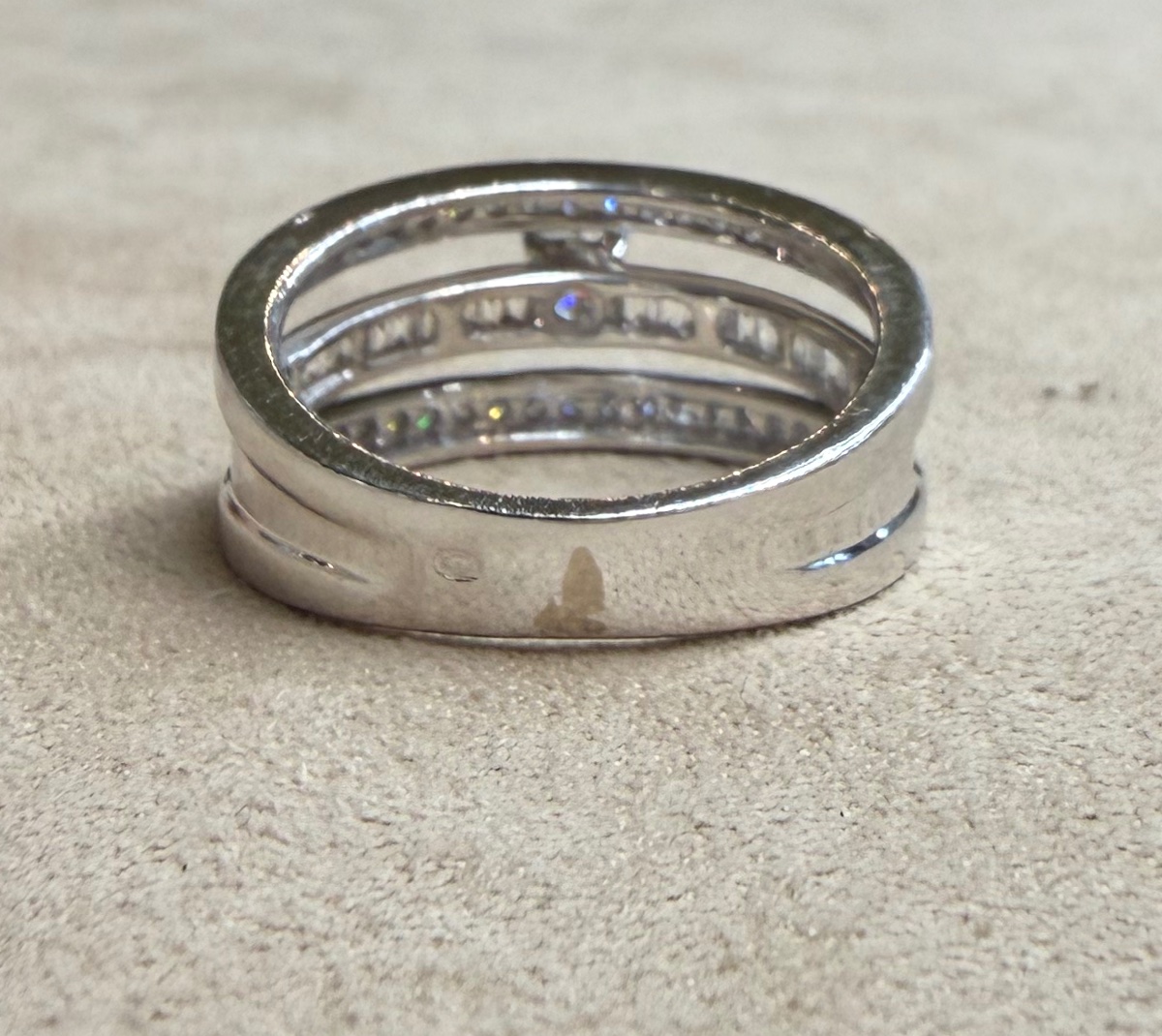 Three-row Diamond Ring-photo-2