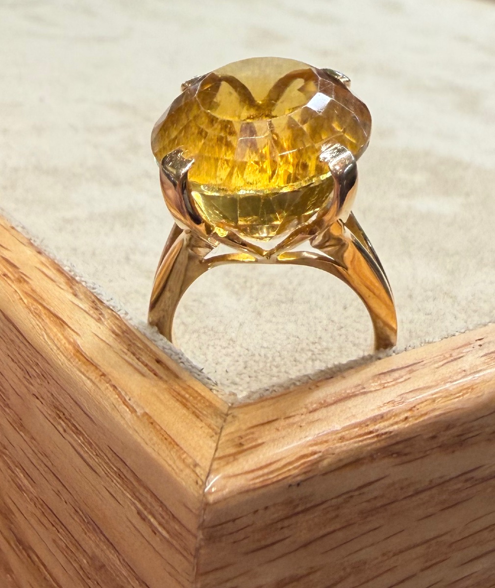 Bague citrine-photo-1