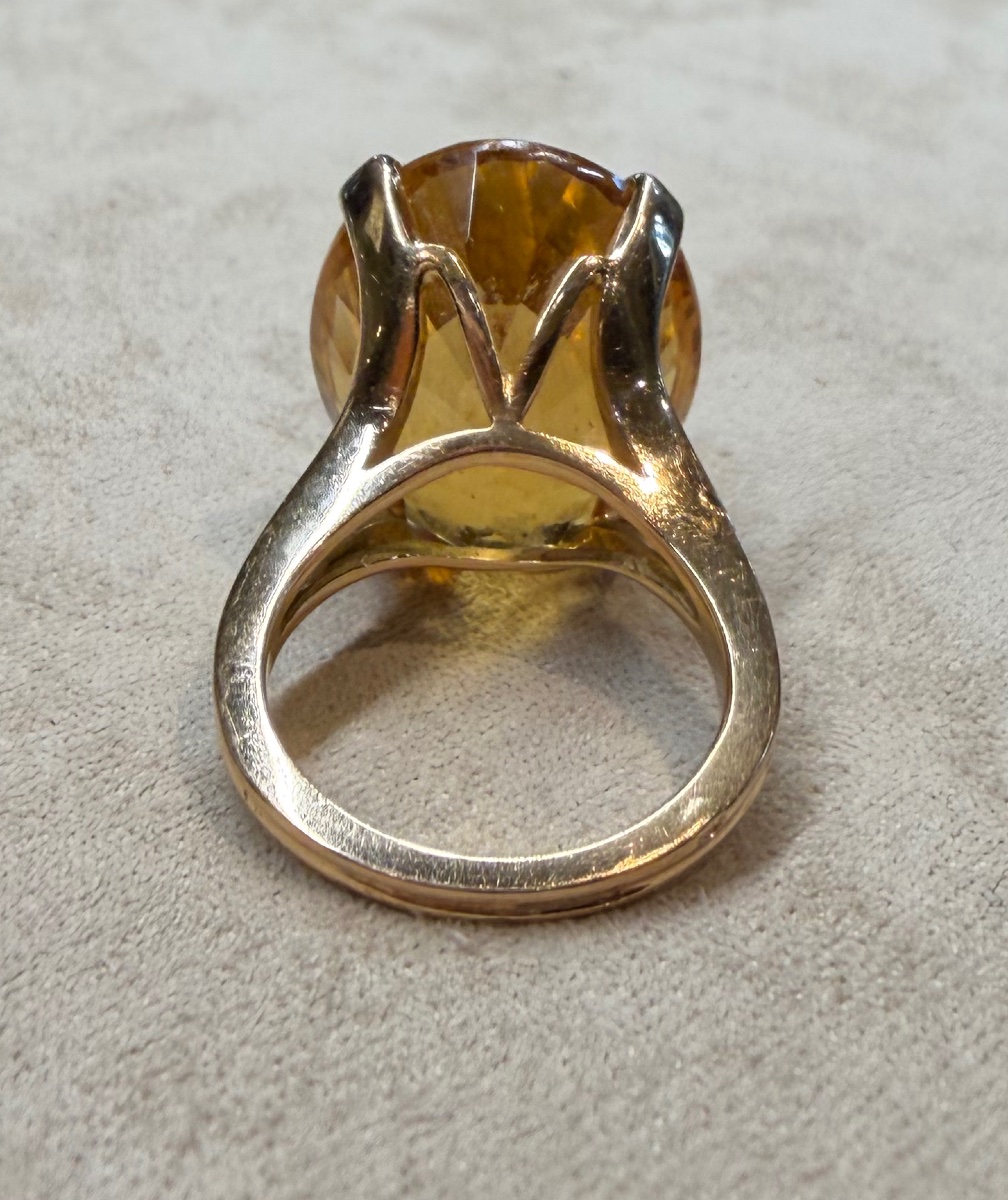 Bague citrine-photo-2